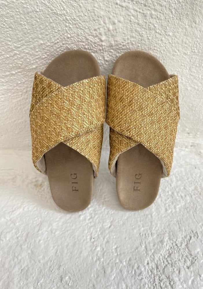 Modelo X Palha natural cor Ouro (35)