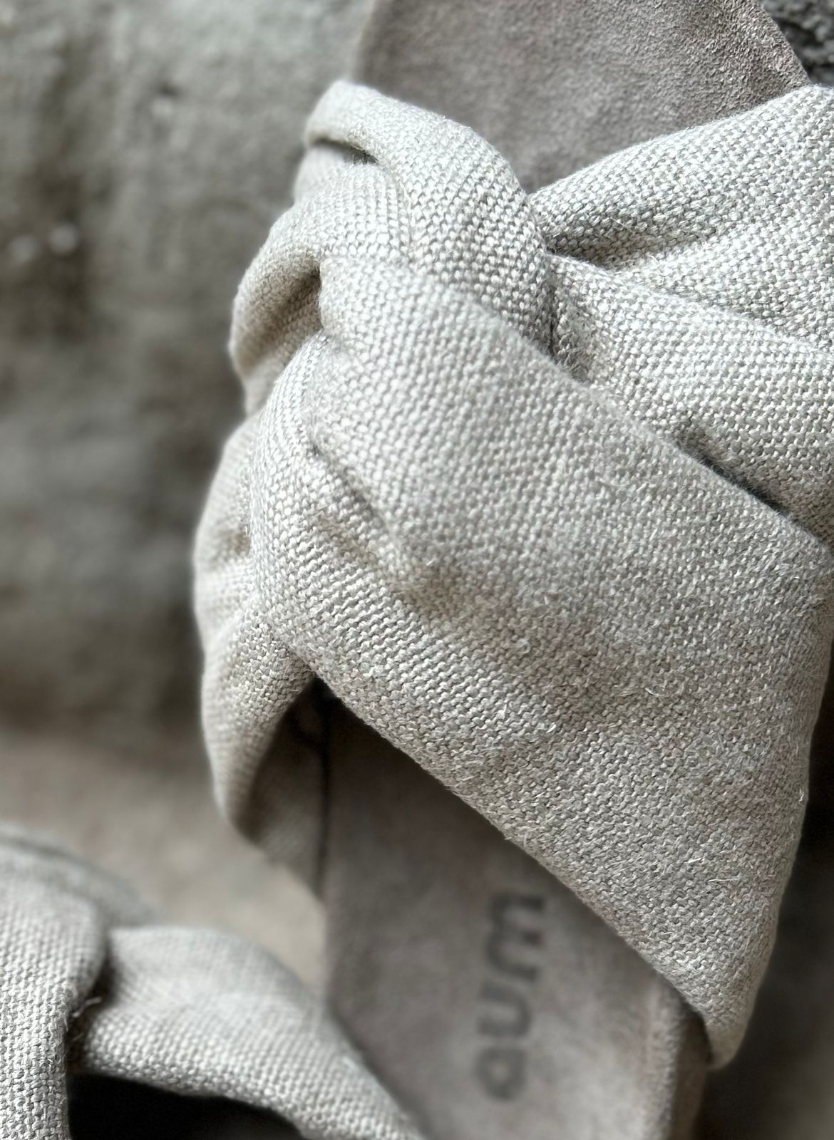 ELO  Linho 100%  cor natural (36,37,38,39,40)